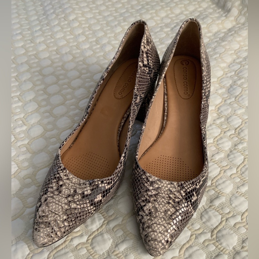 Corso Como Ryanna Snakeskin Pump shoes